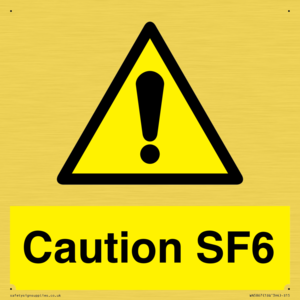 Caution SF6
